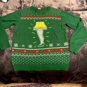 A Christmas Story Sweater Size Medium